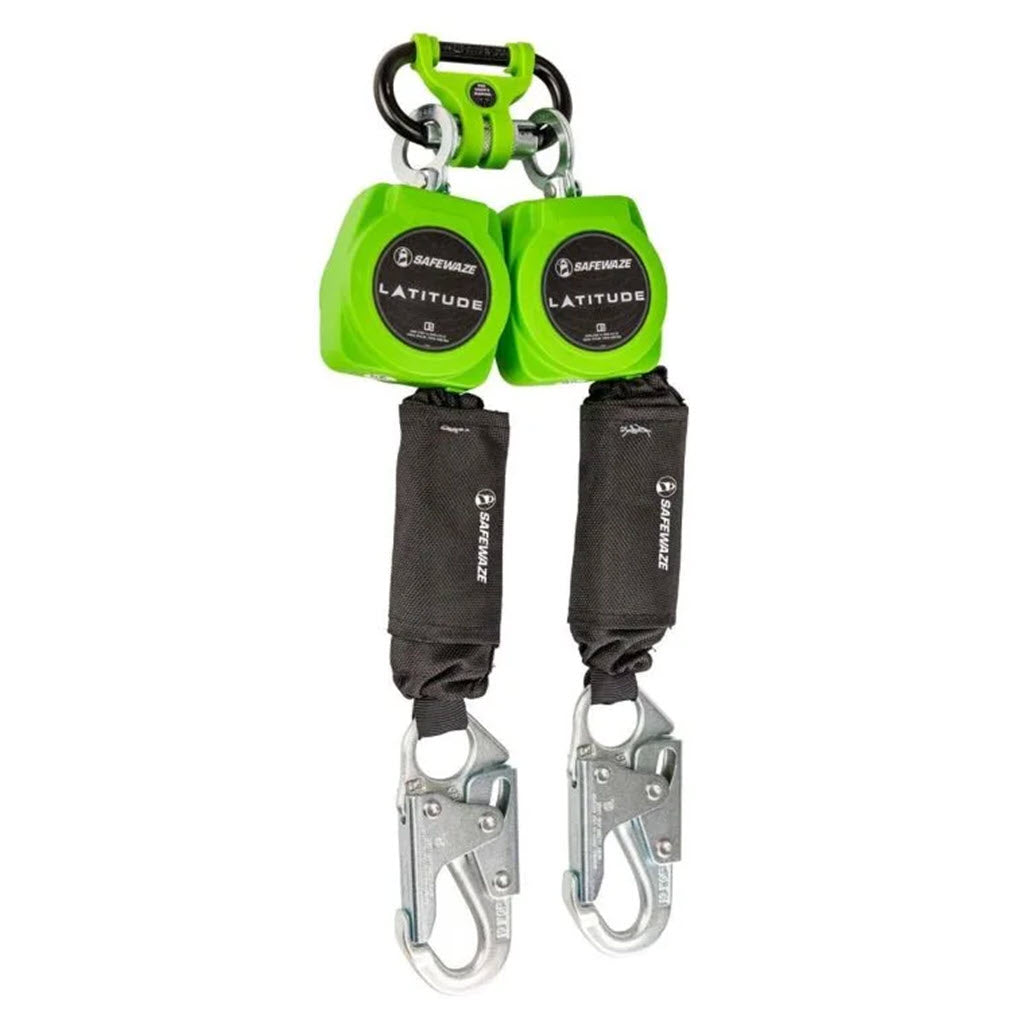 Safewaze 6' Self-Retracting Lifeline (SRL) with 1014 Snap Hook 019-5152 - OutdoorPowerDeals