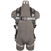 Safewaze PRO+ Slate Full Body Harness 020 – Aluminum D-Ring, Quick-Connect Chest and Leg Buckles - OutdoorPowerDeals