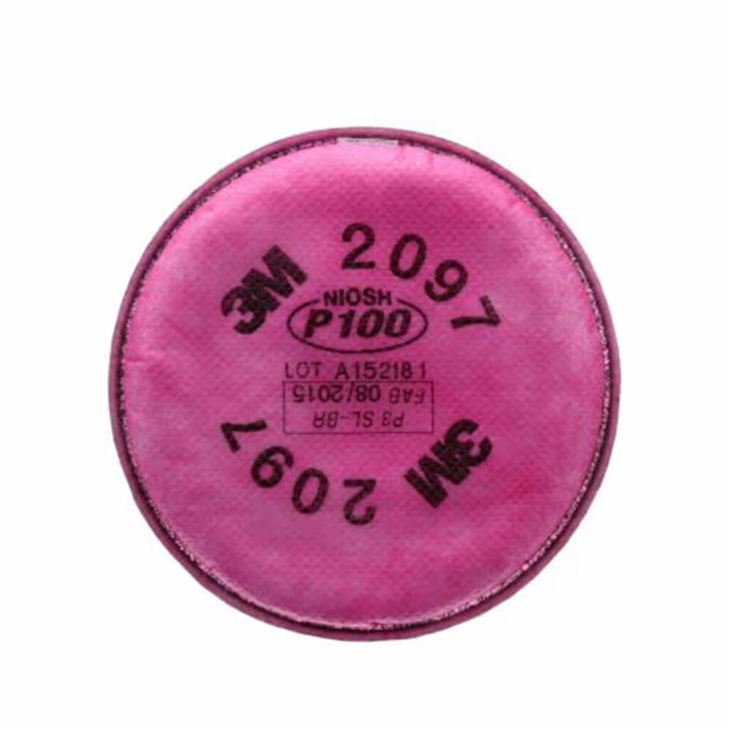 3M 2097 P100 Particulate Filter with Organic Vapor Relief (Pair) - OutdoorPowerDeals