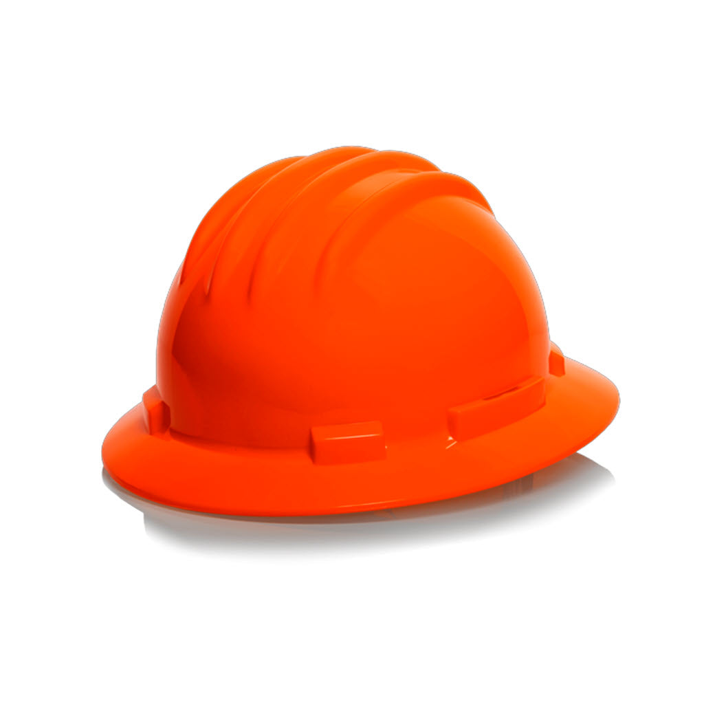 IRONWEAR 3970 ORANGE HARD HAT FULL BRIM RATCHET - OutdoorPowerDeals