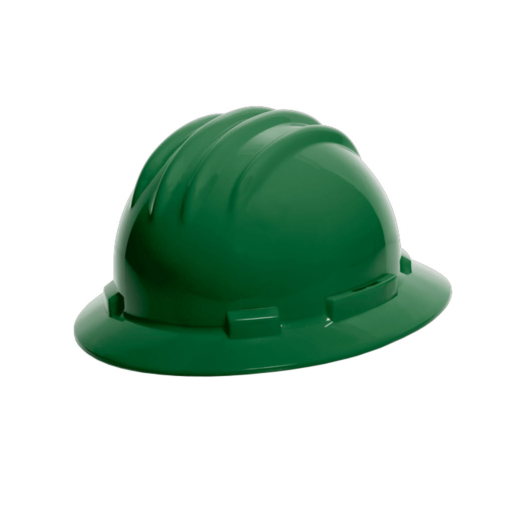IRONWEAR 3970 DARK GREEN HARD HAT FULL BRIM RATCHET - OutdoorPowerDeals