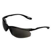 3M 11799 Semi-Rim Safety Glasses Black/Gray Frame