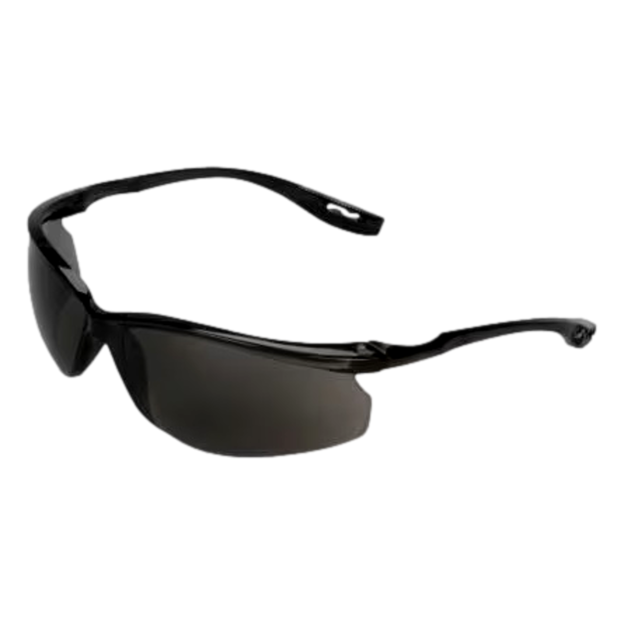 3M 11799 Semi-Rim Safety Glasses Black/Gray Frame