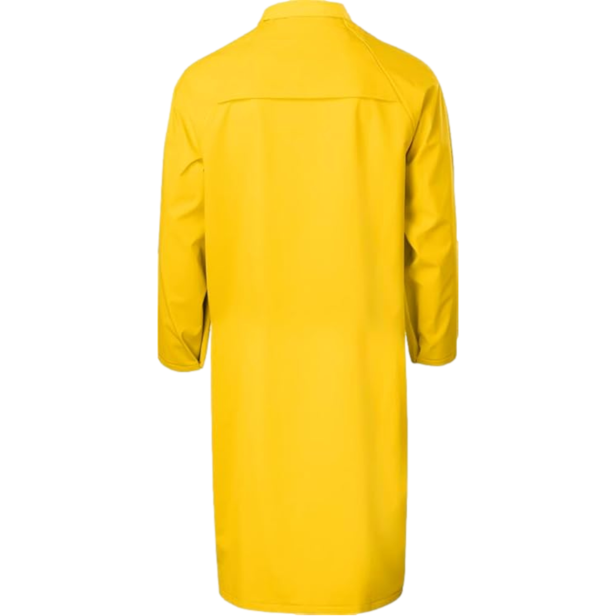 Ironwear 9220-Y 49" XL Yellow Raincoat with Hood, Poly Construction