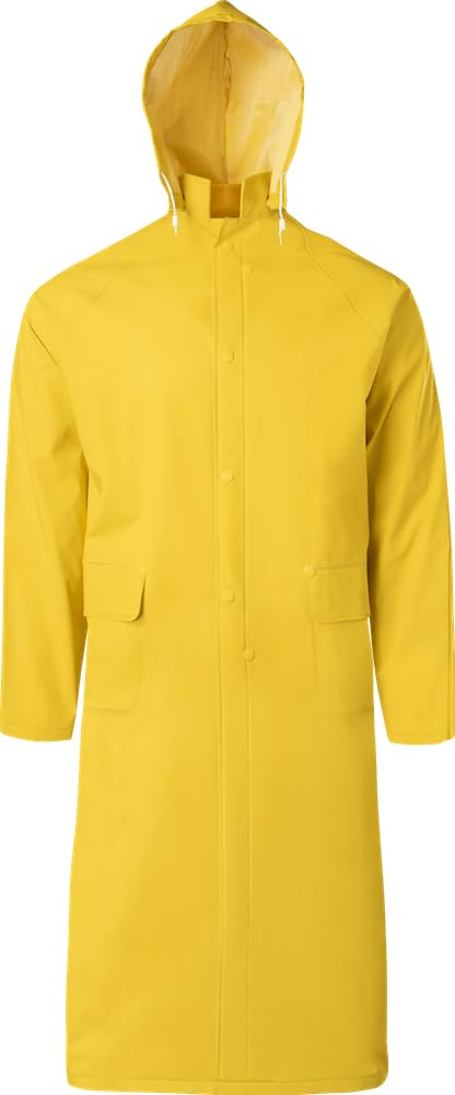Ironwear 9220 Large rain coat front view corduroy collar