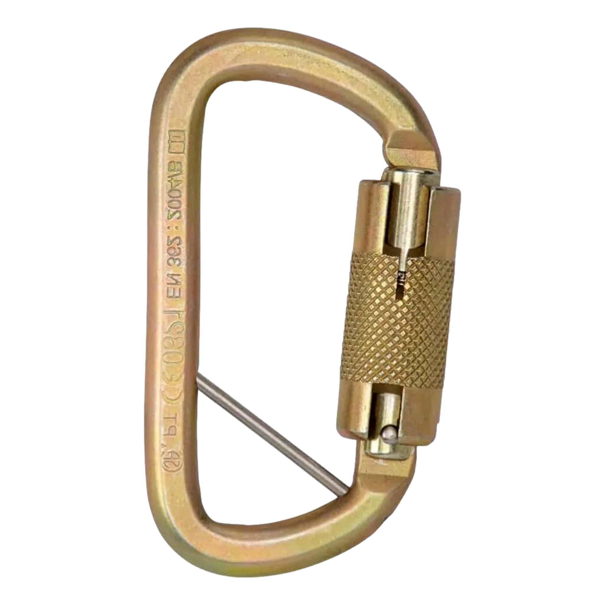 Safewaze 021-9039 Small Steel Carabiner with Captive Pin Fall Protection Connector - OutdoorPowerDeals