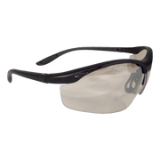 Radians CH1-915 safety glasses front view black frame