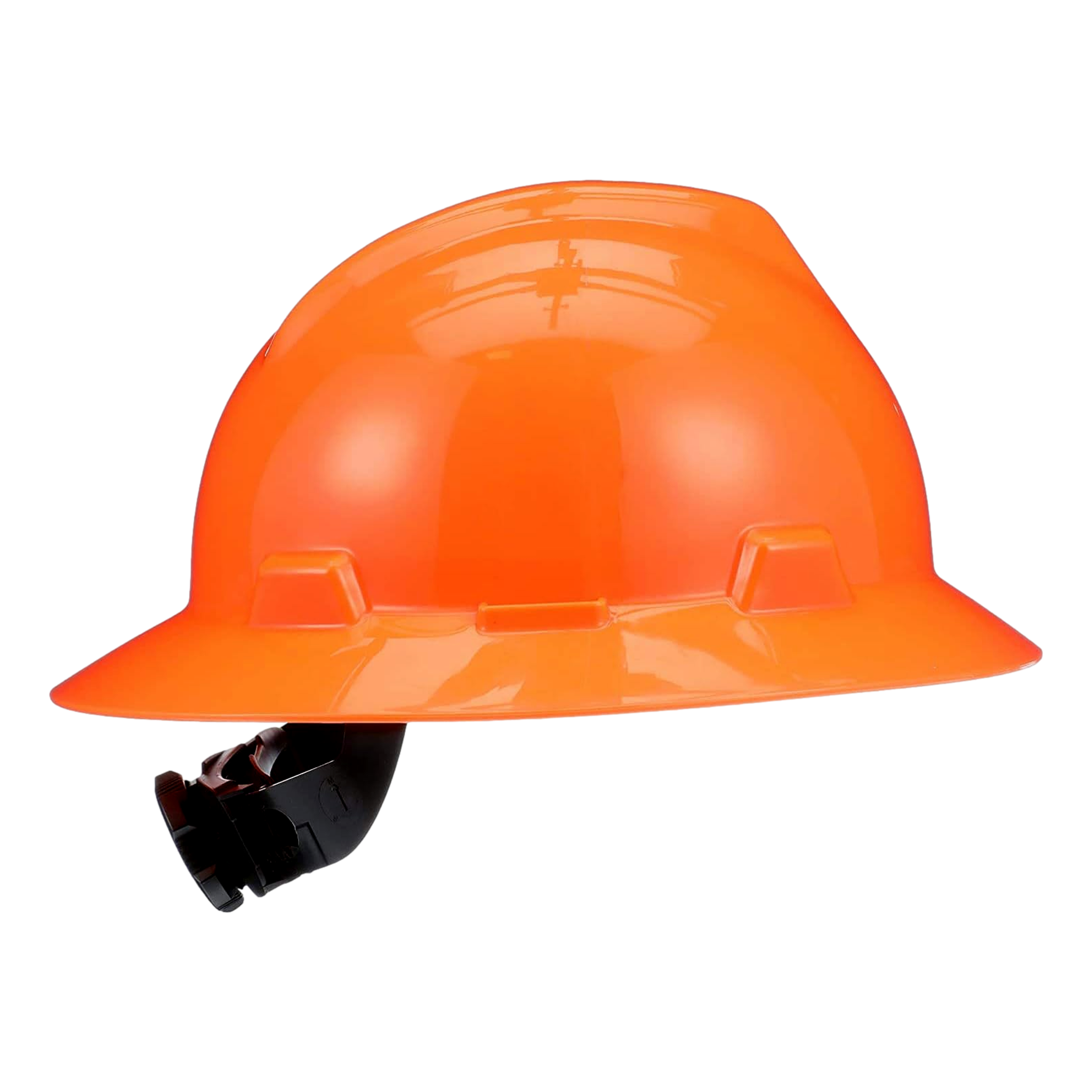 MSA 10021292 V-Gard Hard Hat Hi-Viz Orange Standard Suspension