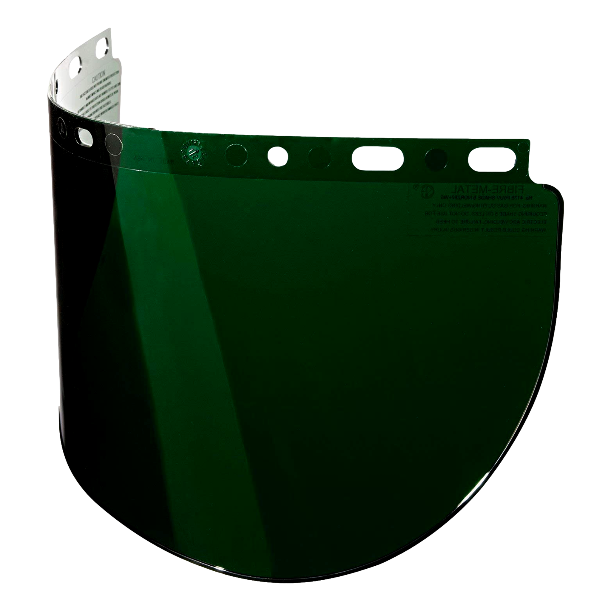 MSA 488135 Green Acetate Faceshield Window – Medium Size, Impact & Chemical Resistant