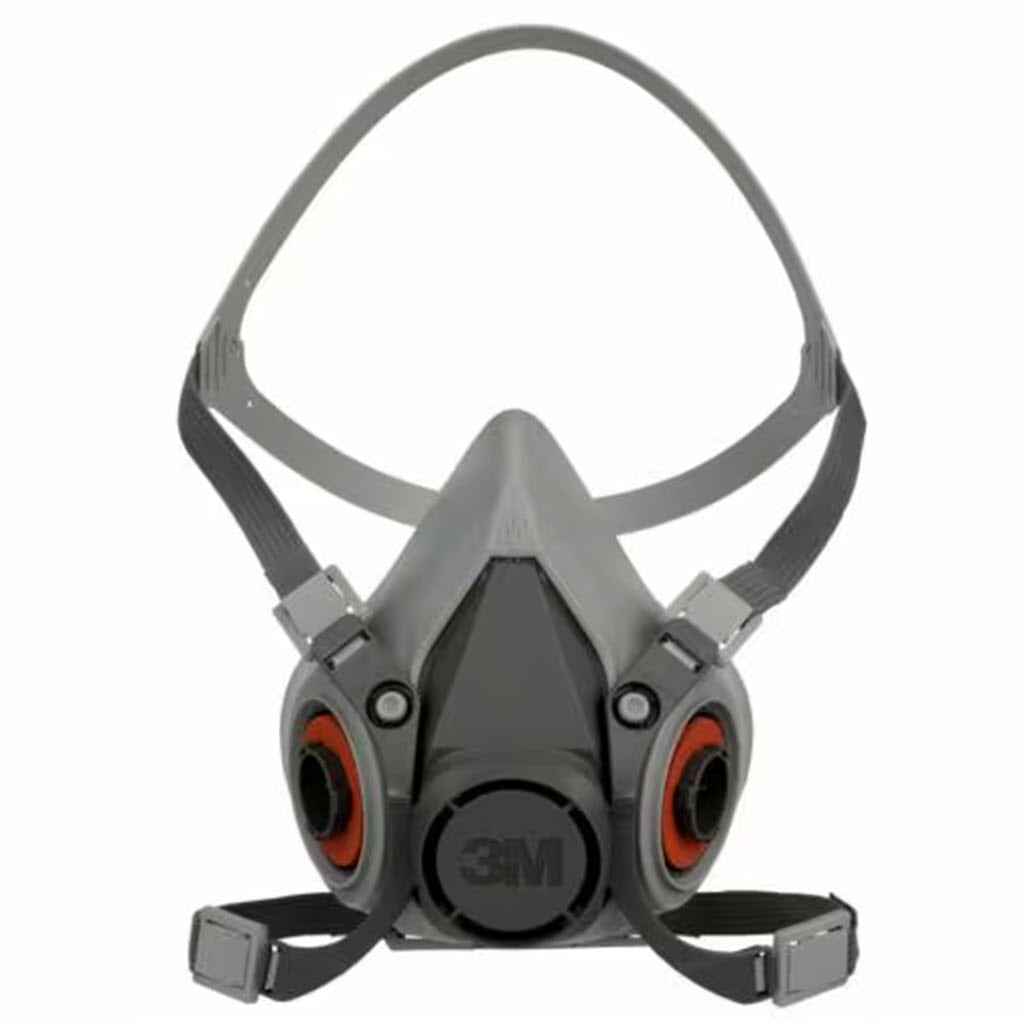 3M 6200/07025 Half Face Reusable Respirator, Medium - OutdoorPowerDeals