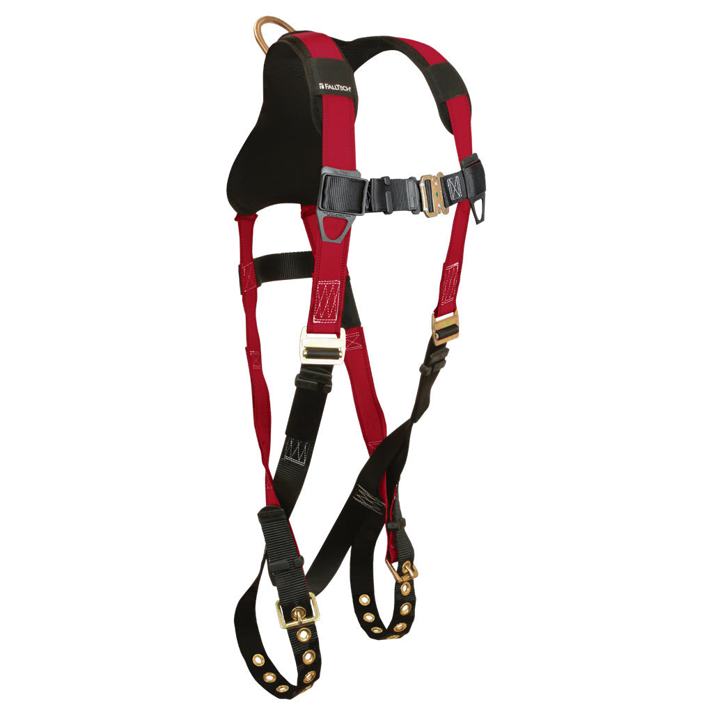 FallTech 7008B 2XL Full Body Harness, Non-Belted, 1 D-Ring - OutdoorPowerDeals