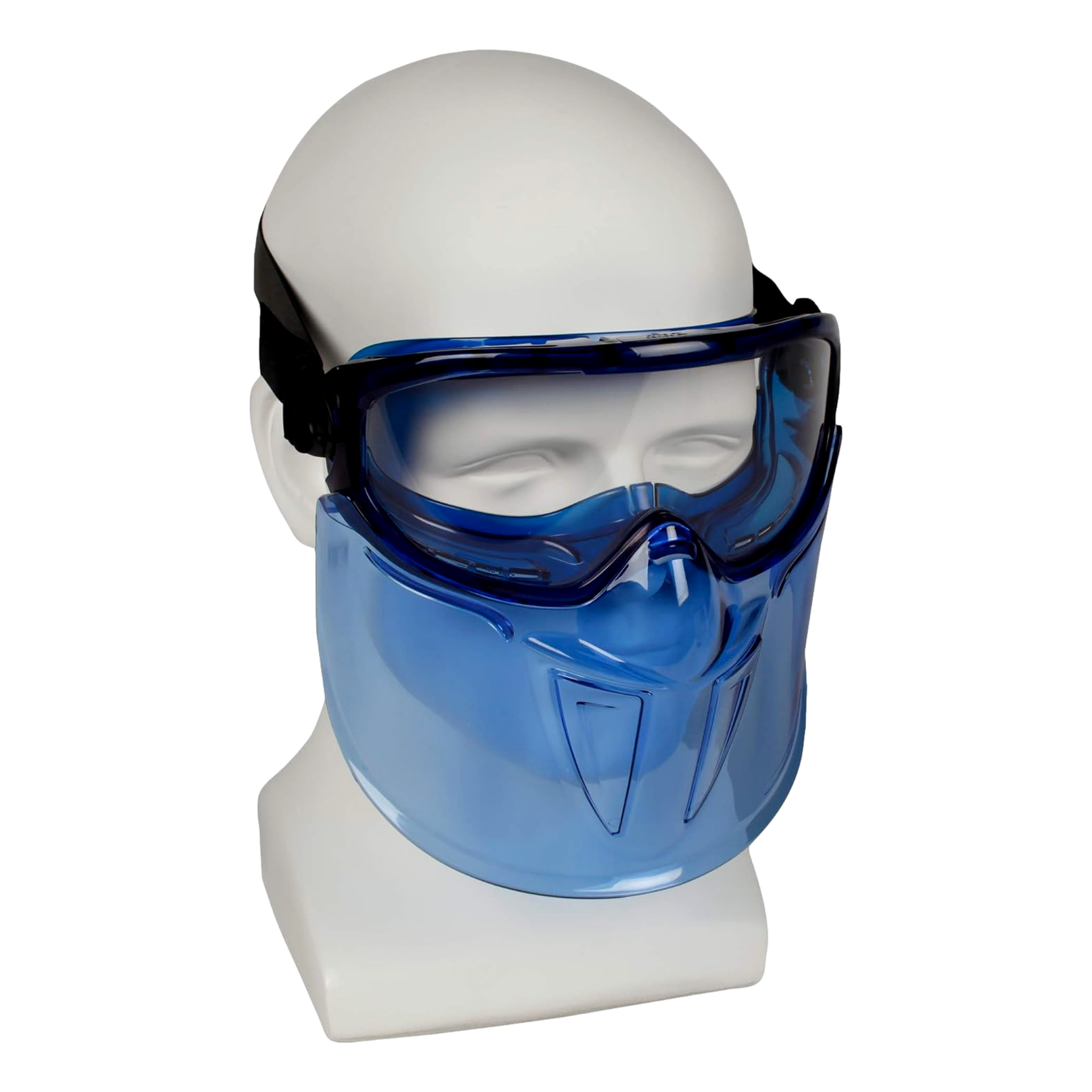 KleenGuard - 18629 V90 Shield Clear Anti Fog Lens Protection Goggle with Blue Frame