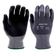 Ironwear Iron-Tek 4860 Foam Nitrile Coated Gloves – Grey/Black