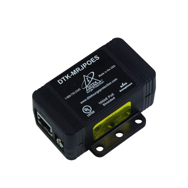 DTK-MRJPOE - single-channel PoE surge protector - Protegis Fire & Safety