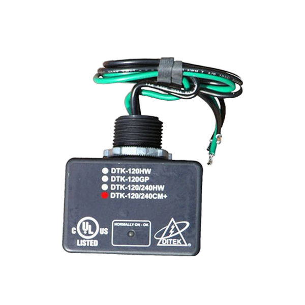 DTK-120/240CM+ - 120/240 VAC parallel surge protector - Protegis Fire & Safety