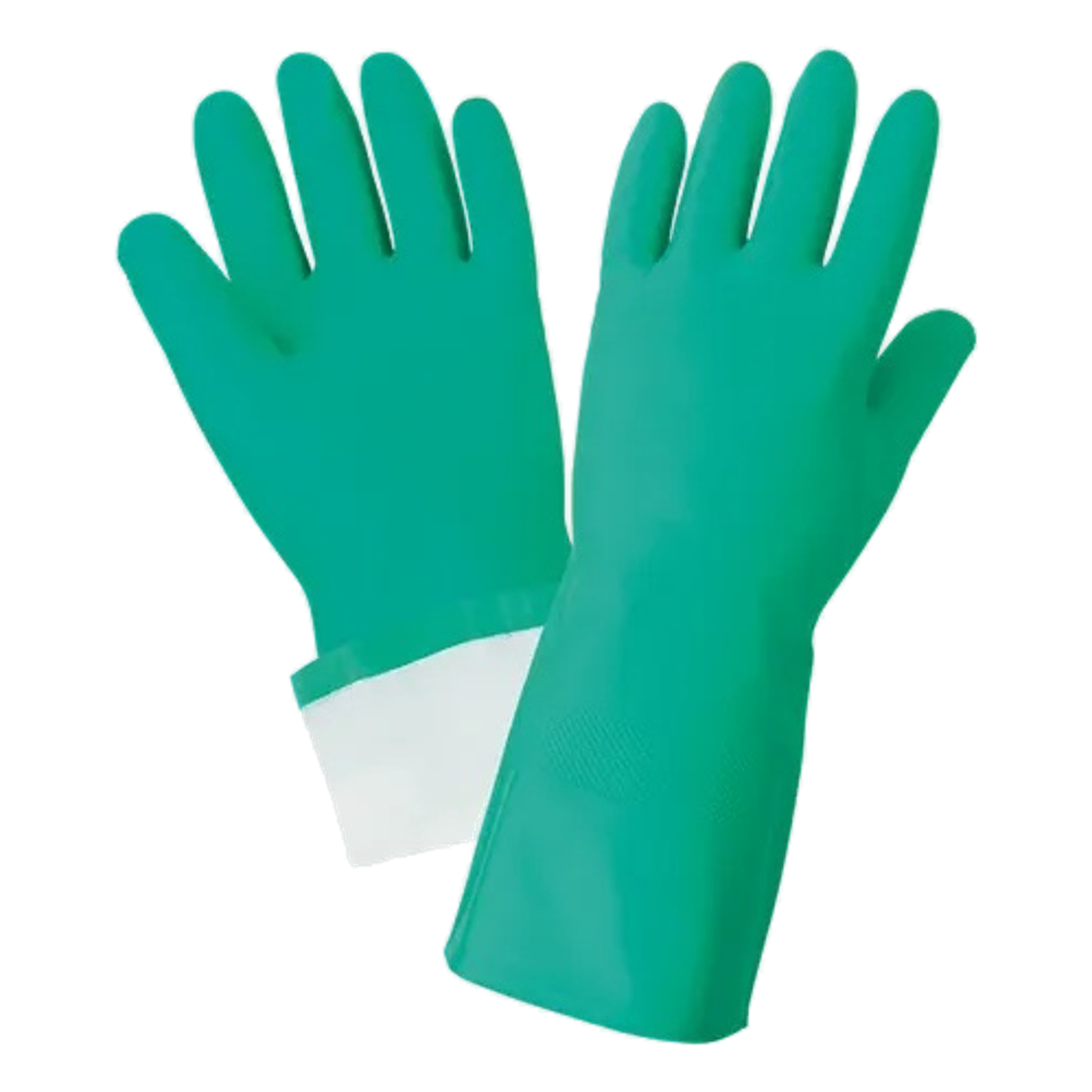RADNOR 64056039 13" Nitrile Gloves Green Size 9 Pack of 12