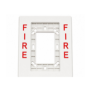 G1T-FIRE - Wall trim plate marked FIRE - Protegis Fire & Safety