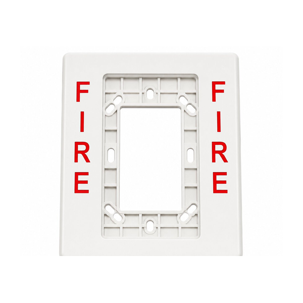 G1T-FIRE - Wall trim plate marked FIRE - Protegis Fire & Safety