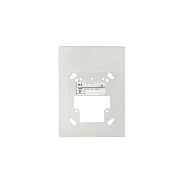 G4TW - White wall trim plate - Protegis Fire & Safety