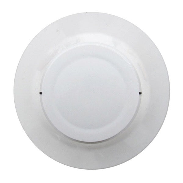 A white, circular Fire-Lite SD365-IV intelligent plug-in smoke detector with a modern, sleek design.