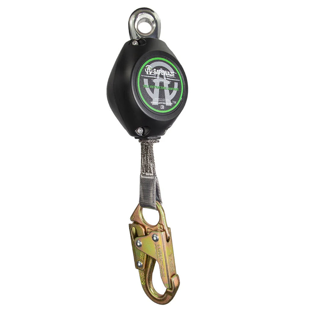 Safewaze 11' Self-Retracting Lifeline (SRL) with Snap Hook FS-FSP1411-W - OutdoorPowerDeals