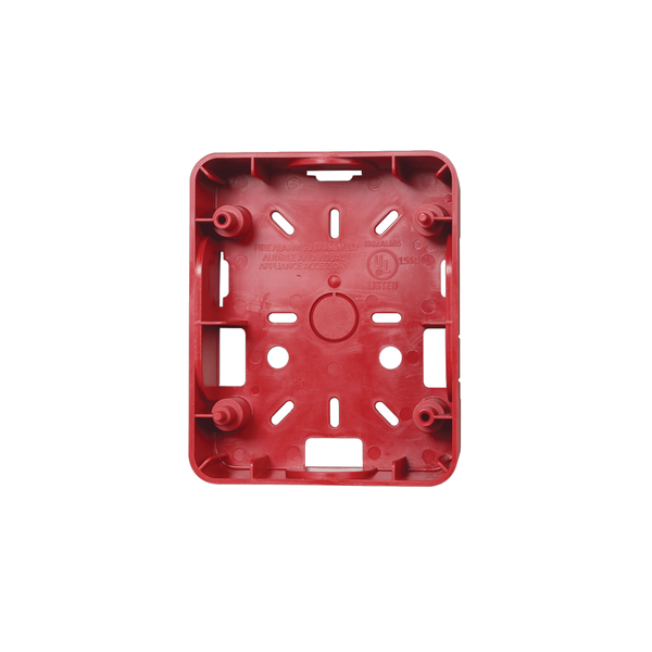 GSB-R - Red surface back box - Protegis Fire & Safety