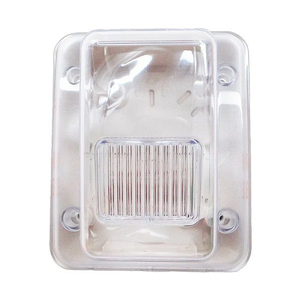 GOE-W - White outdoor notification enclosure - Protegis Fire & Safety