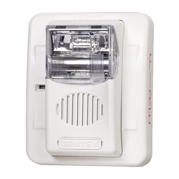 GEC3-24PWW - Plain White Horn/Strobe (No FIRE Text) - Protegis Fire & Safety