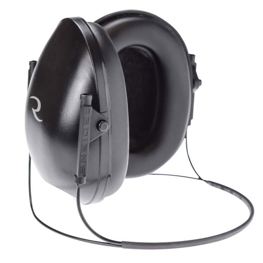 Radians LS0101CS Lowset Earmuffs, Wire Band, Black, NRR 21 - OutdoorPowerDeals