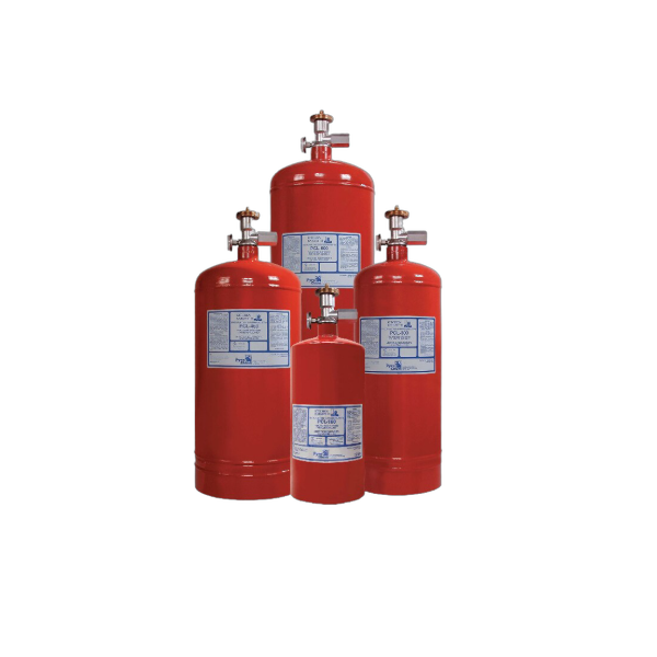 551194 - PCL-300 Agent Cylinder with Valve, 3.0 Gal - Protegis Fire & Safety