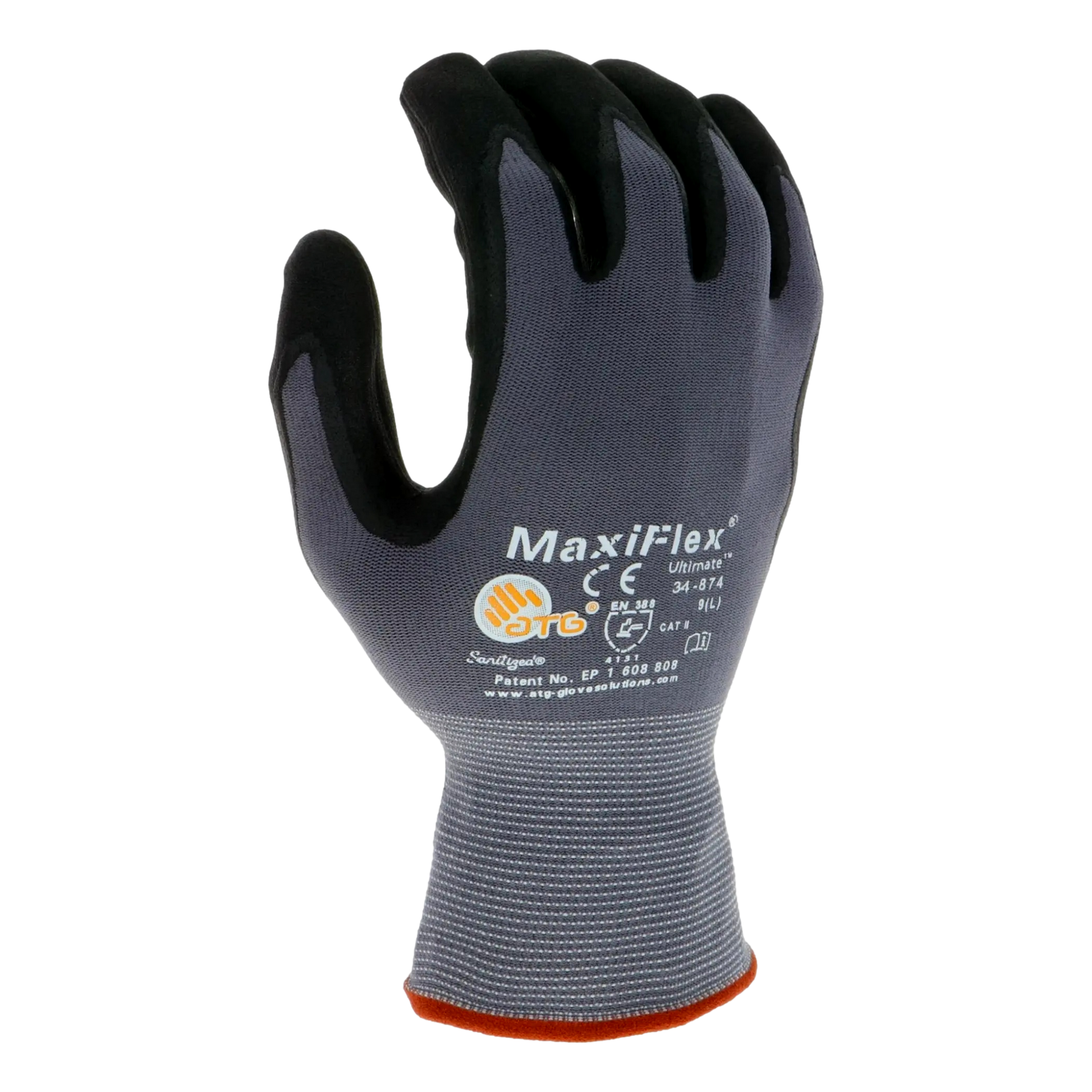 PIP G-Tek 34-874 nylon glove pair, side by side view