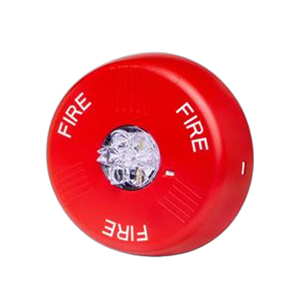 SL2SCR-F - Ceiling Mount Fire Strobe, Red - Protegis Fire & Safety