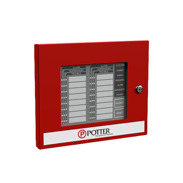 LED-16F - 16 zone LED annunciator - Protegis Fire & Safety