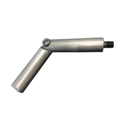 RSG DHE4APC - 4in adjustable extension rod for electromagnetic door holder, chrome - Protegis Fire & Safety