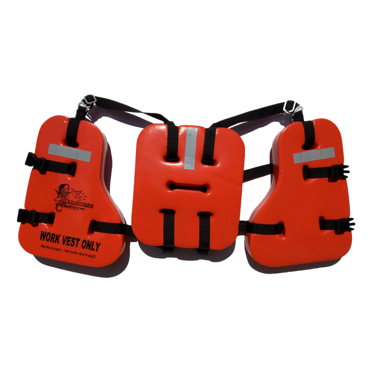 Taylortec SFV-10 Safety Fall Work Vest Seahorse Type V PFD Vinyl-Coate ...