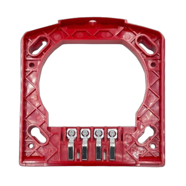 49MP-SOWR - Wall Mount Speaker Back Plate, Red - Protegis Fire & Safety