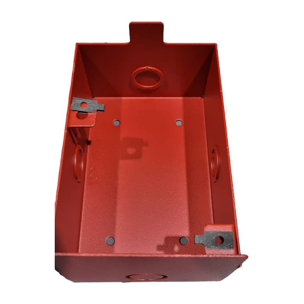 4905-9923 - Red Surface Mount A/V Box - Protegis Fire & Safety