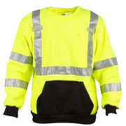 Cordova Sweatshirt Hi-Vis Lime Medium SS101 ANSI Class 3 Compliant - OutdoorPowerDeals
