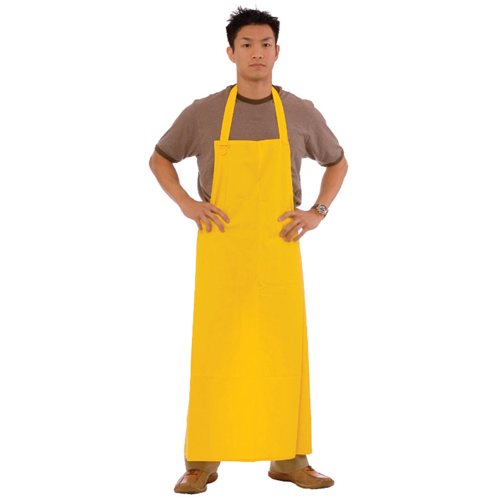 Cordova RA35Y Apron, 35 Mil PVC/Poly, Yellow, 35" x 47" - OutdoorPowerDeals