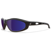 Edge Eyewear Dakura Safety Glasses TSMAP218 – Black Frame with Polarized Aqua Precision Blue Mirror Lens - OutdoorPowerDeals