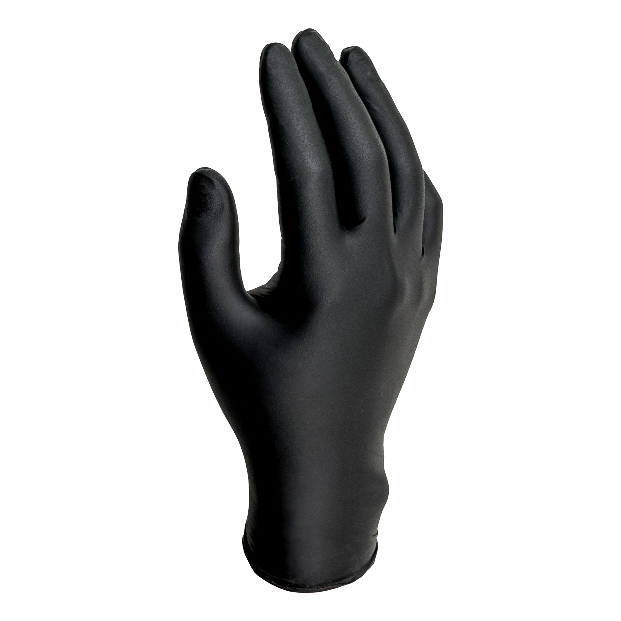 Ansell MK-296 2XL Microflex MidKnight Black Nitrile Gloves Powder-Free Box of 100