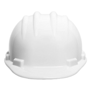 IRONWEAR 3961 Cap Style Hard Hat White 4-Point Ratchet Suspension