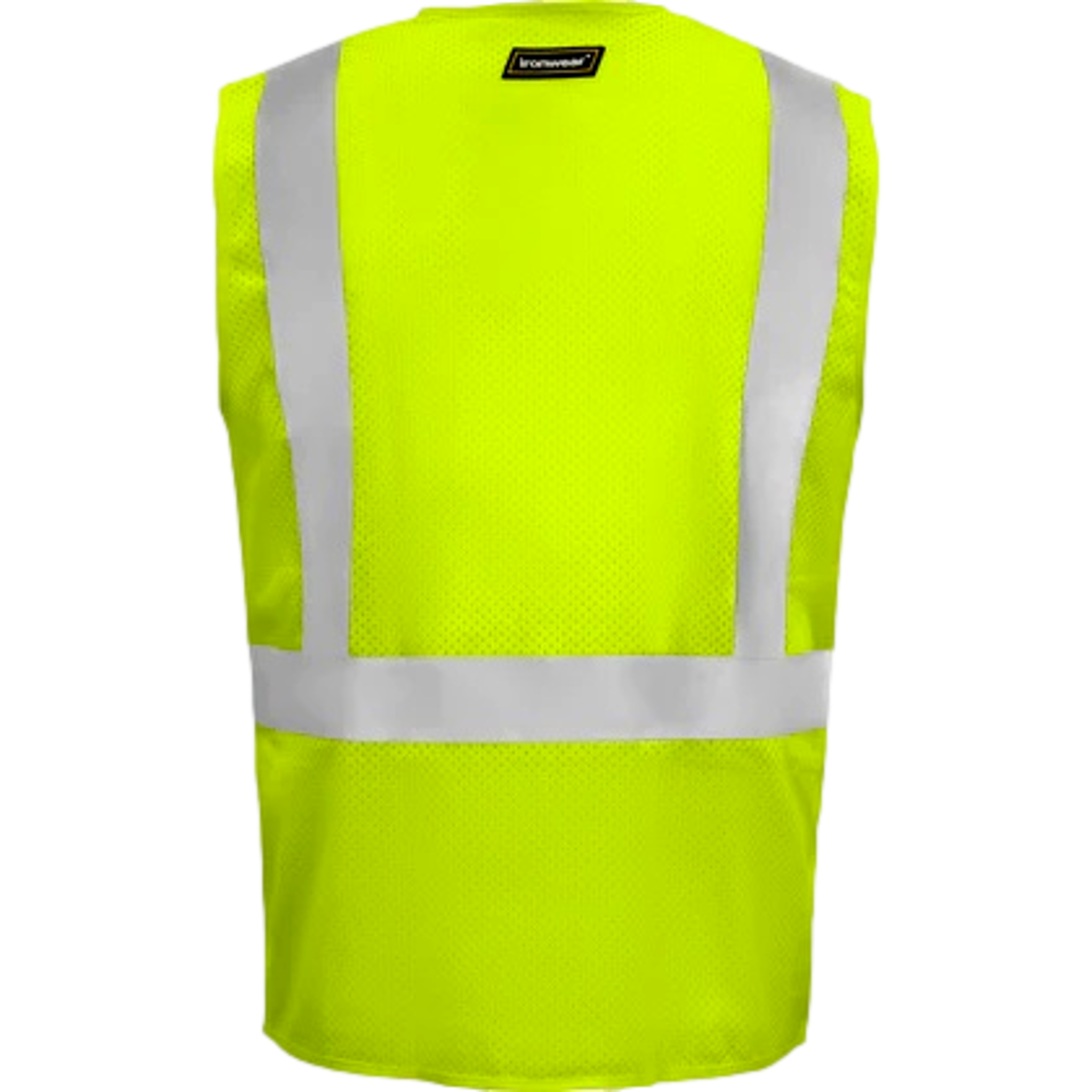 Ironwear 1284FR-L FR Poly Mesh Vest, Lime, High Visibility
