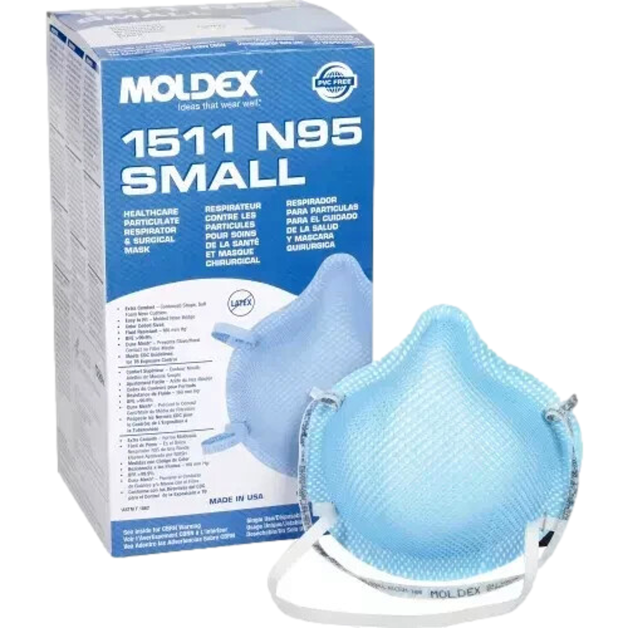 Moldex 1511 N95 Disposable Respirator
