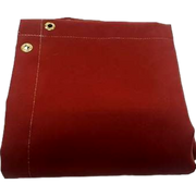 G17SIL-10X12 Red Silicone-Coated Fiberglass Welding Blanket – 17 oz, 10' x 12' - OutdoorPowerDeals